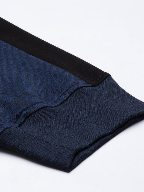 Blue Striped Track Pant
